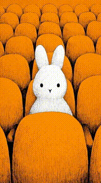 Видео, сгенерированное нейросетью: PROJECT: Odd One Up — no static frames. GOAL&STAKES: a lone white rabbit must…