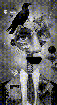 AI generated video: Tick tock