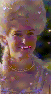 AI generated video: make it about Marie Antoinette