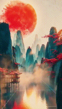 AI generated video: //: Serenity
