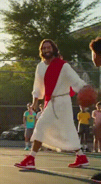 AI generated video: 💥Jesus GOT GAME! ⛹️🪽🙏🏆