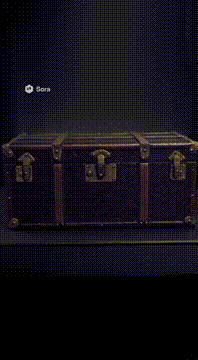 AI generated video: Tropical Rainforest in a Trunk