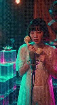 AI generated video: Deliberately using crap equipment to record — chewed-up mics, vintage rotary…