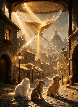 AI generated video: Create a 5-second vertical cinematic fantasy animal video based directly on the…