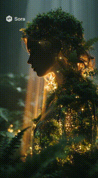 AI generated video: # Forestlight Maiden