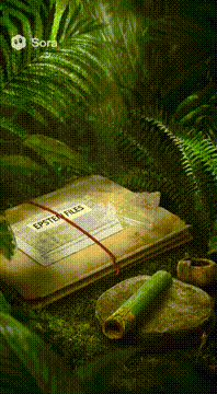 AI generated video: Replace the chimpanzee with the Epstein files, but keep it in the jungle with…