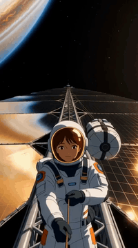 AI生成视频：integrated_multimodal_description: [0s-2s] Hand-painted 2D anime style, present…