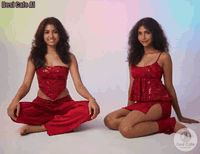AI generated video: The women sway their hips in unison and point to {their own faces|each other's…