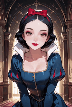 AI generated video: Snow White