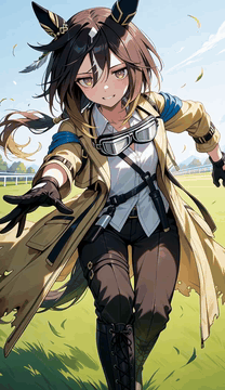 AI generated video: [Shot 1] 2D anime style, dynamic tracking camera. In a 6-second sequence…