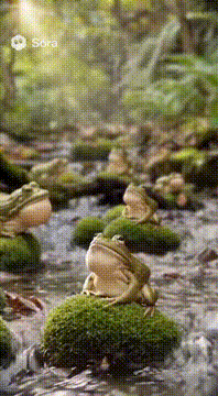 AI generated video: IT IS WEDNESDAY, MY DUDES 🐸 @CAMEOED