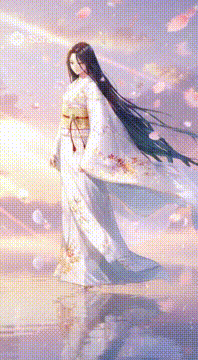 AI generated video: 2D手描きアニメーション。