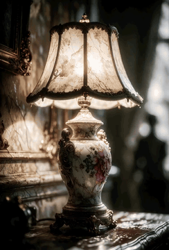 AI generated video: The lamp hidden structure is exposed in an Anatomy Reveal effect