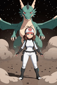 AI generated video: integrated_multimodal_description: [Shot 1] Anime style, cinematic medium…
