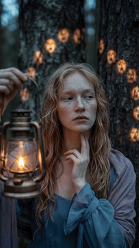 AI generated video: In a single continuous shot with no scene cuts, the camera performs a slow…