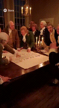 AI generated video: Article VIII - "Saturdays are for the Boys" @cameoed