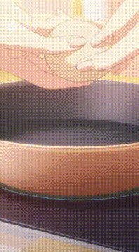 AI generated video: Lo-fi anime cooking enjoy 😊
