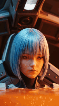 AI generated video: Neon Genesis Eva. Ultra‑realistic photographic style, highest fidelity…