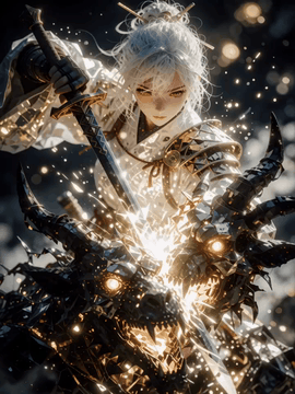 Видео, сгенерированное нейросетью: entire video keeps the exact art style, character and composition of <Picture…