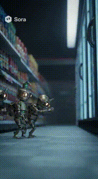 AI generated video: 10-second comedic realistic scene: tiny repair-spirits (hand-sized, mechanical…