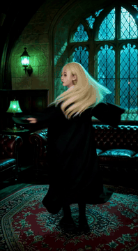 AI generated video: Realism, Cinematic hyper-realistic photo, solo, dancing, An adult female…