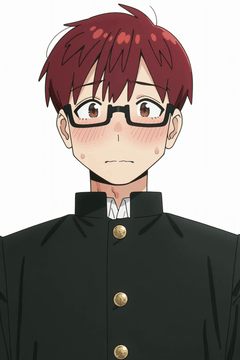 AI generated video: A single continuous take in 2D anime style, featuring a teenage boy with short…