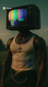 AI generated video: Can you animate this image so the character is walking towards the camera, very…