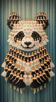 AI generated video: Panda art --- Idea by @palmbeachmissy