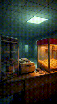 AI generated video: How’s the popcorn?