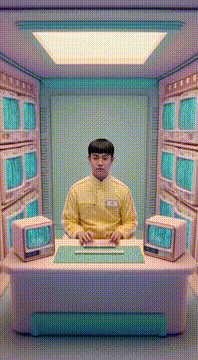 AI generated video: Netrunner Dispatch — Unit 01