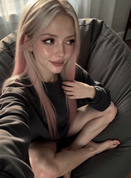 AI generated video: subject_definitions: <Subject 1>: Young woman with soft feminine facial…