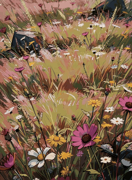 AI generated video: This video is shot in RSNature style animation with defined yet rough sketch…