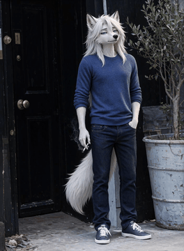 AI generated video: a stylized illustration, A photorealistic, cinematic shot of an anthropomorphic…