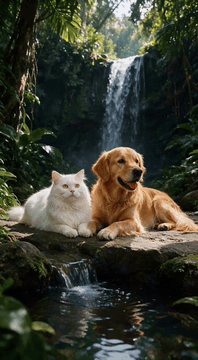 AI generated video: Create a 5-second cinematic, photorealistic animal video based directly on the…