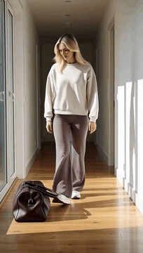 AI generated video: [Shot 1 | 00:00 - 00:05] Photorealistic 4K full-body video, bright natural…