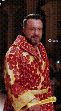 AI generated video: Part Time Model 🍕