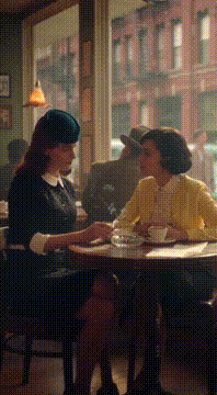 AI generated video: Careful 1950.