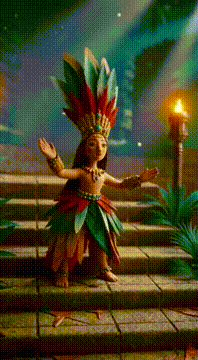 AI generated video: Handcrafted routine