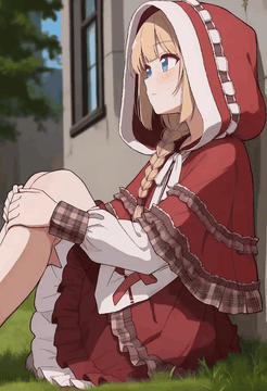 AI generated video: 1boy,trap,flat chest,skiny,pale skin,blue eyes,blonde hair,blunt bangs,long…