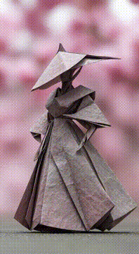 AI generated video: PROJECT: Origami Ronin Across Petal Storm — no static frames.; GOAL&STAKES…