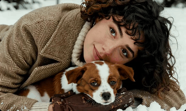 AI generated video: subject_definitions: - Subject 1: A young woman with dark, messy curly hair…