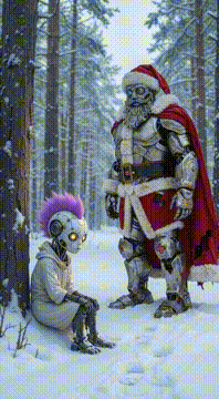 AI generated video: First Contact: The Offered Hand