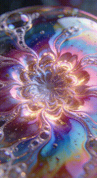 AI generated video: 🫧🌼🌀