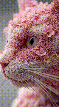 AI generated video: The Cherry Blossom Cat