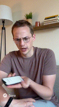AI generated video: guys it's spooky season