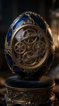 AI generated video: Single continuous dynamic macro tracking shot, high-speed mechanical morphing…