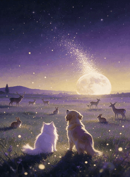 AI generated video: Create a 5-second vertical cinematic fantasy animal video based directly on the…