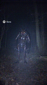 AI generated video: Make it look more creepy