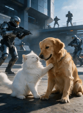 AI generated video: FORMAT: 5-second vertical cinematic video, one continuous shot, no cuts…