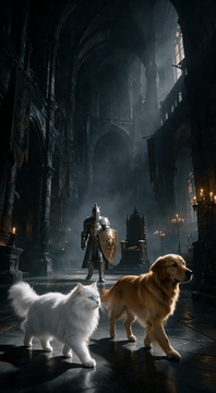AI generated video: Create a 5-second cinematic, photorealistic fantasy adventure video based…